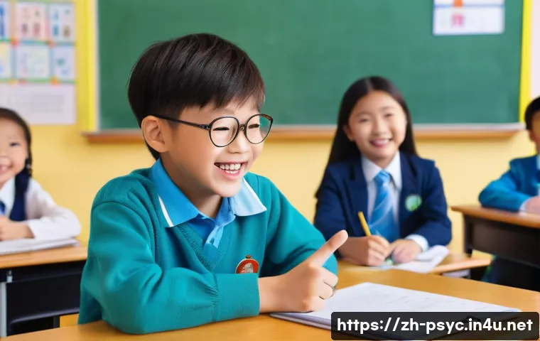 소아 ADHD 치료 후기 - A warm, modern Chinese family scene in a tidy, well-organized living room with a young boy around 8 ...